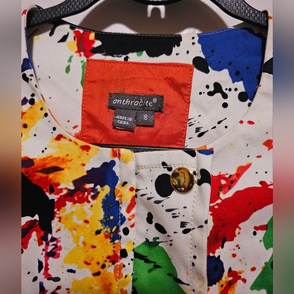 Artistic Multicolor Blazer - Picture 2 of 6